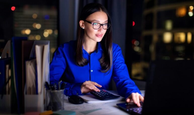 okulary do pracy przy komputerze